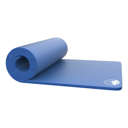 Wakeman Foam Sleeping Pad for Camping - 1.25-Inch-Thick Waterproof Sleep Pad by Outdoors Blue 75-CMP1099